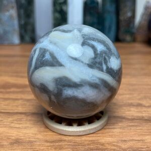 Shell Jasper Crystal Sphere